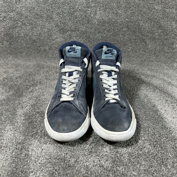 Nike SB Zoom Blazer Mid Midnight Navy Blue Noise Aqua FD0731-400 Men’s Size 6 main image 11